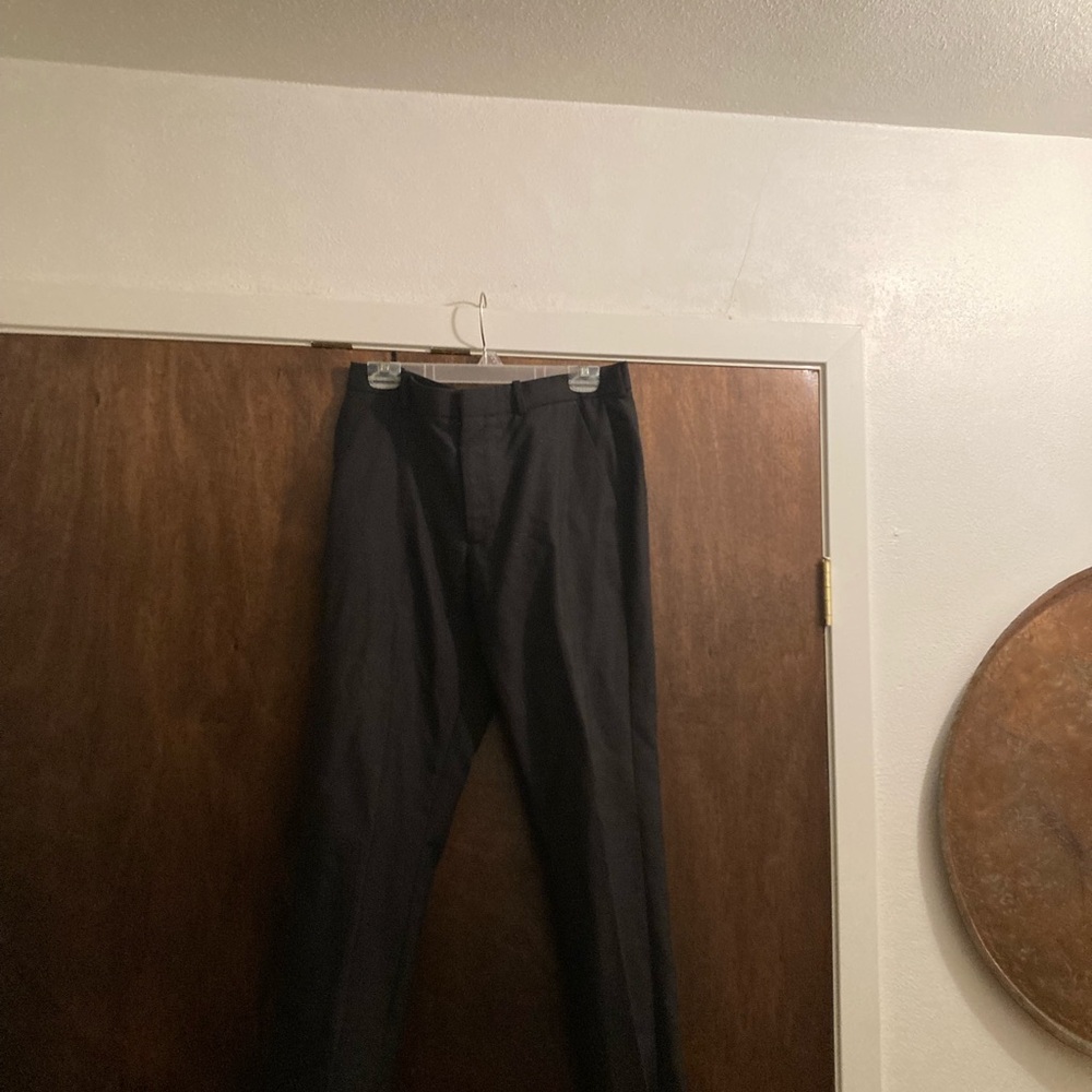 Perry Ellis Black Dress Pants Straight Leg - Picture 1 of 2